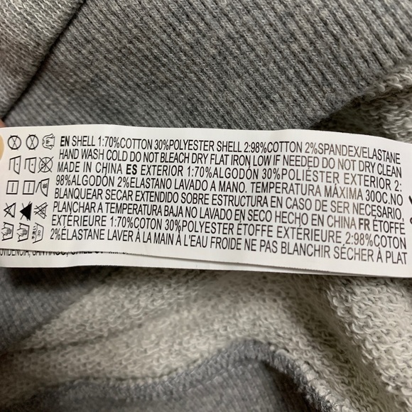 Forever 21 Ruffled Shoulder Crewneck - Grey - Picture 4 of 4